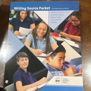 IEW writing source packet-NEW